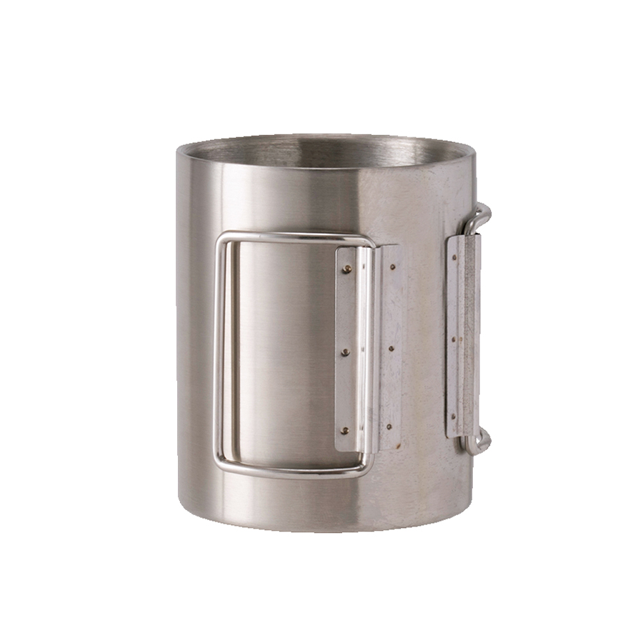 折りたたみハンドルステンレスマグ