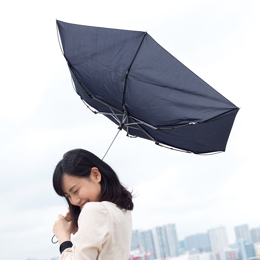 耐風UV折りたたみ傘