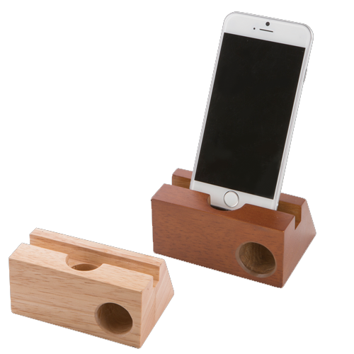 TS-1284ラバーウッドスピーカースタンド　シングルホーン