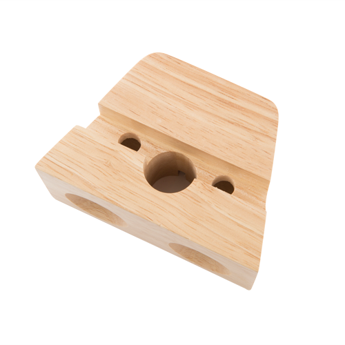 ラバーウッドスピーカースタンド　ダブルホーン