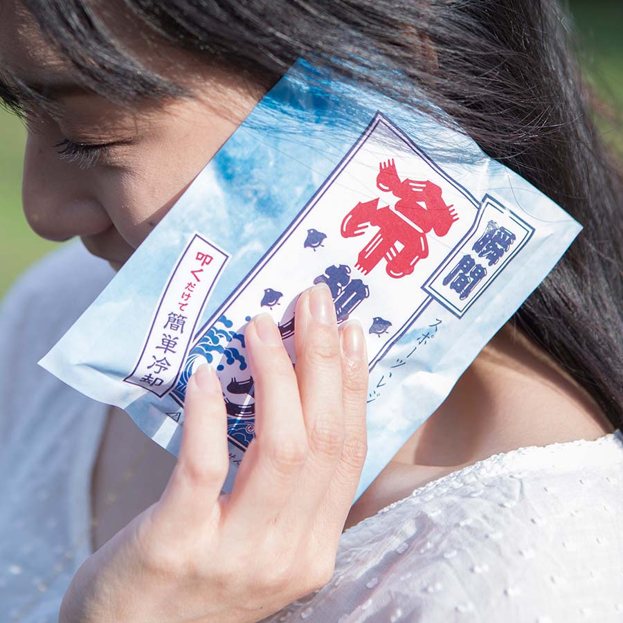 瞬間冷却パック ホワイト