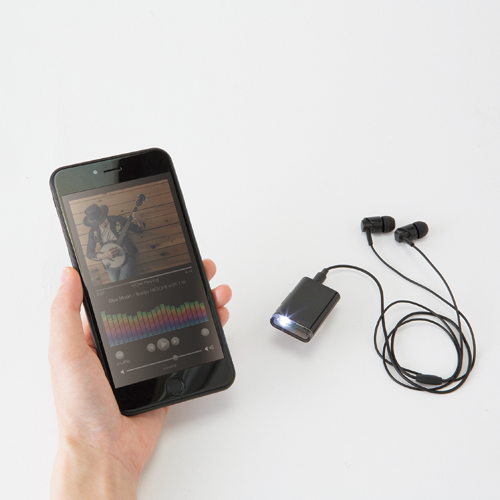 【アウトレット】ワイヤレスオーディオレシーバー（イヤホン付）