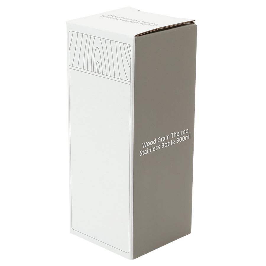 木目調サーモステンレスボトル　300ml