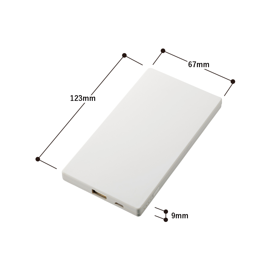 モバイルチャージャー4000　フラット