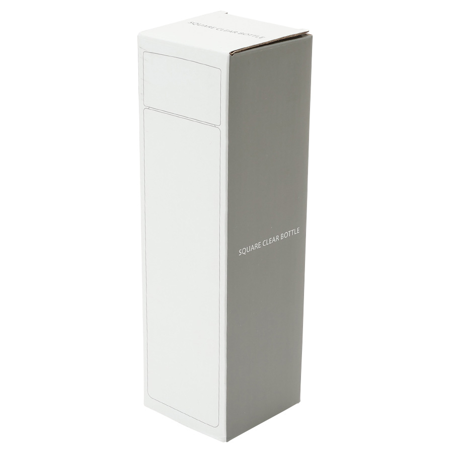 スクエアクリアボトル
