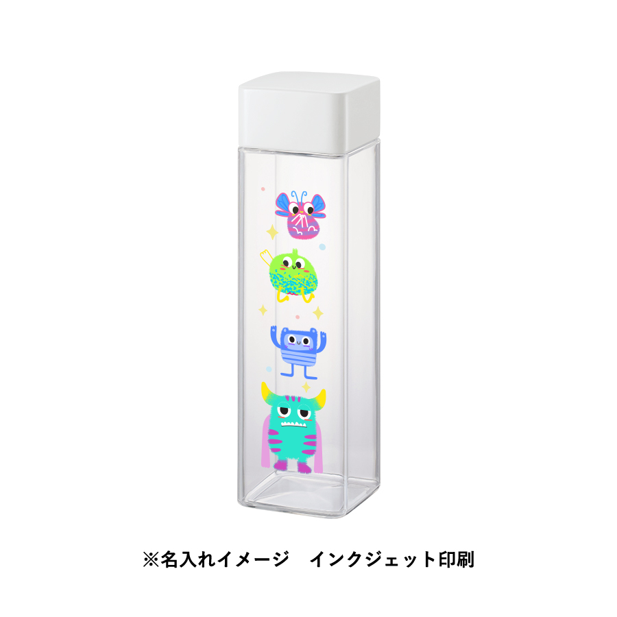 スクエアクリアボトル