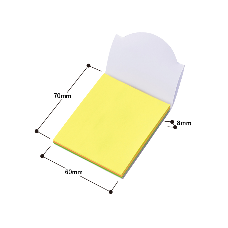 【プリント必須商品】カスタムデザイン付箋　スタンド