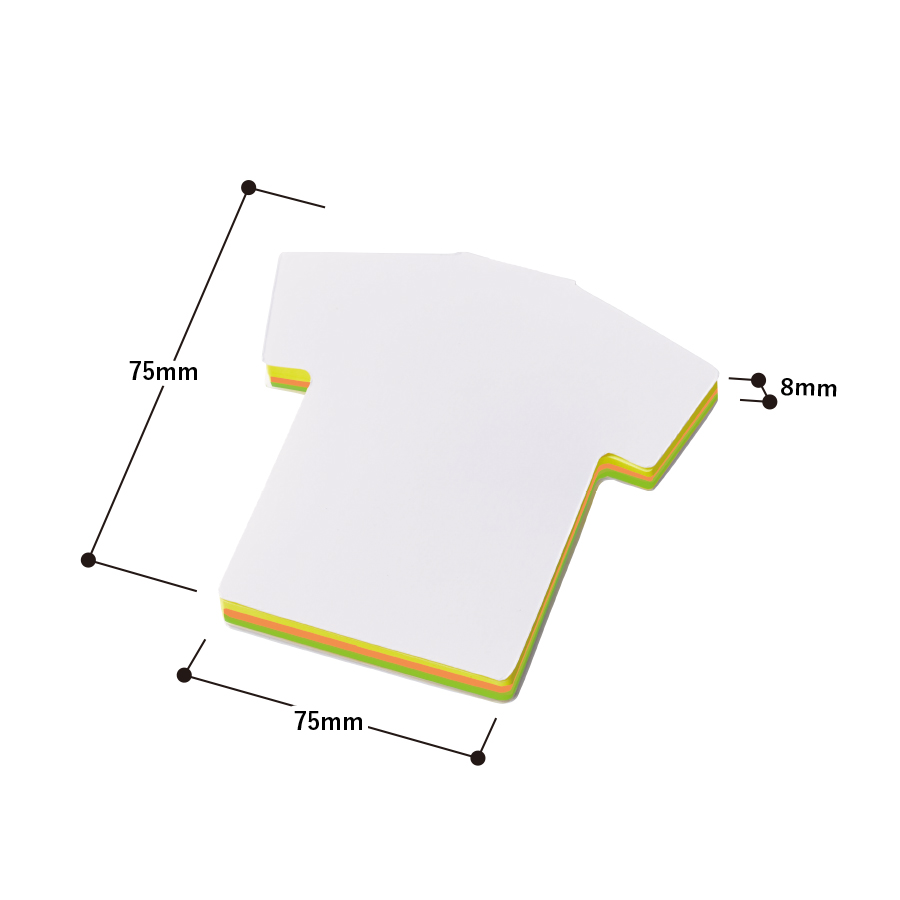 【プリント必須商品】カスタムデザイン付箋　Ｔシャツ