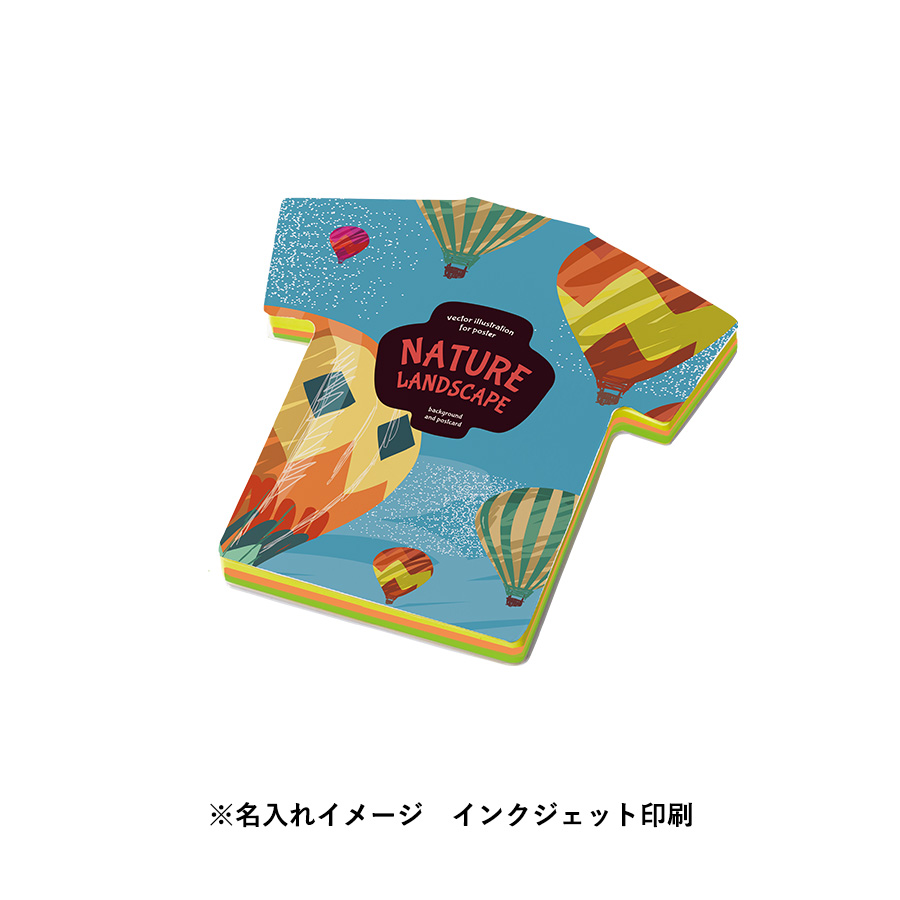 【プリント必須商品】カスタムデザイン付箋　Ｔシャツ
