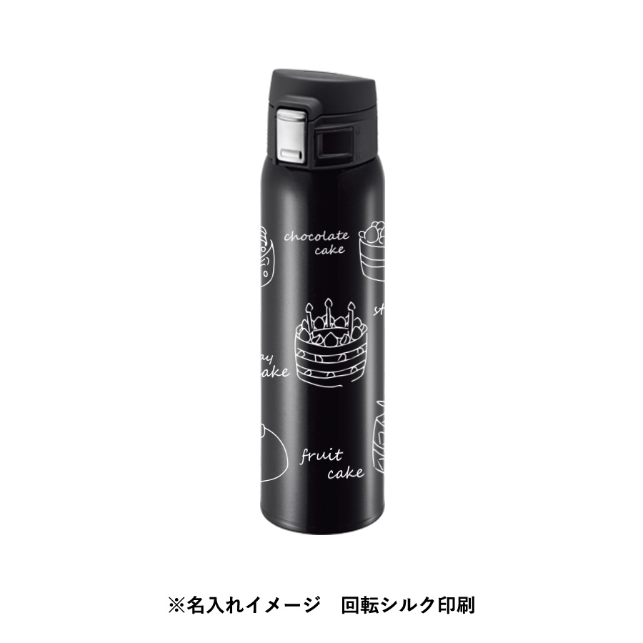 ワンタッチカービングサーモボトル　480ml