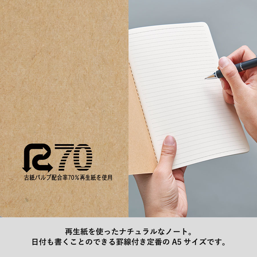 リサイクルA5ノート