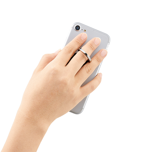 【アウトレット】モバイルリングホルダー　フルカラー対応　丸