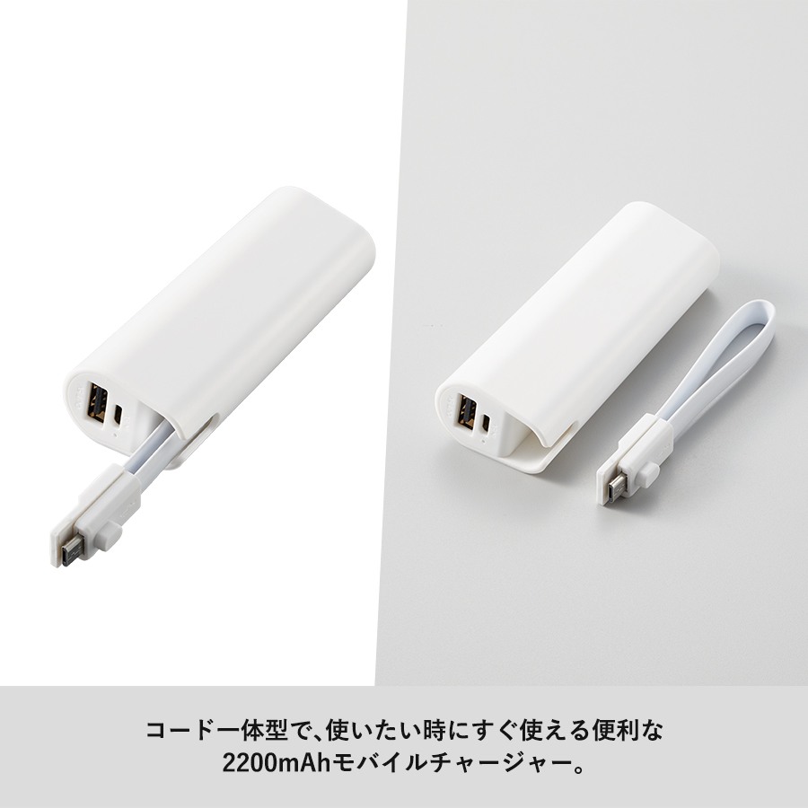 コードインモバイルチャージャー2200