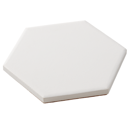 白雲石入り吸水コースター　六角