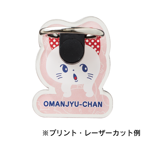 レーザーカットできるモバイルリングホルダー