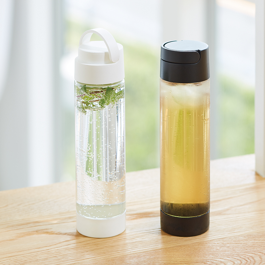 【アウトレット】ハンドル付クリアボトル　550ml