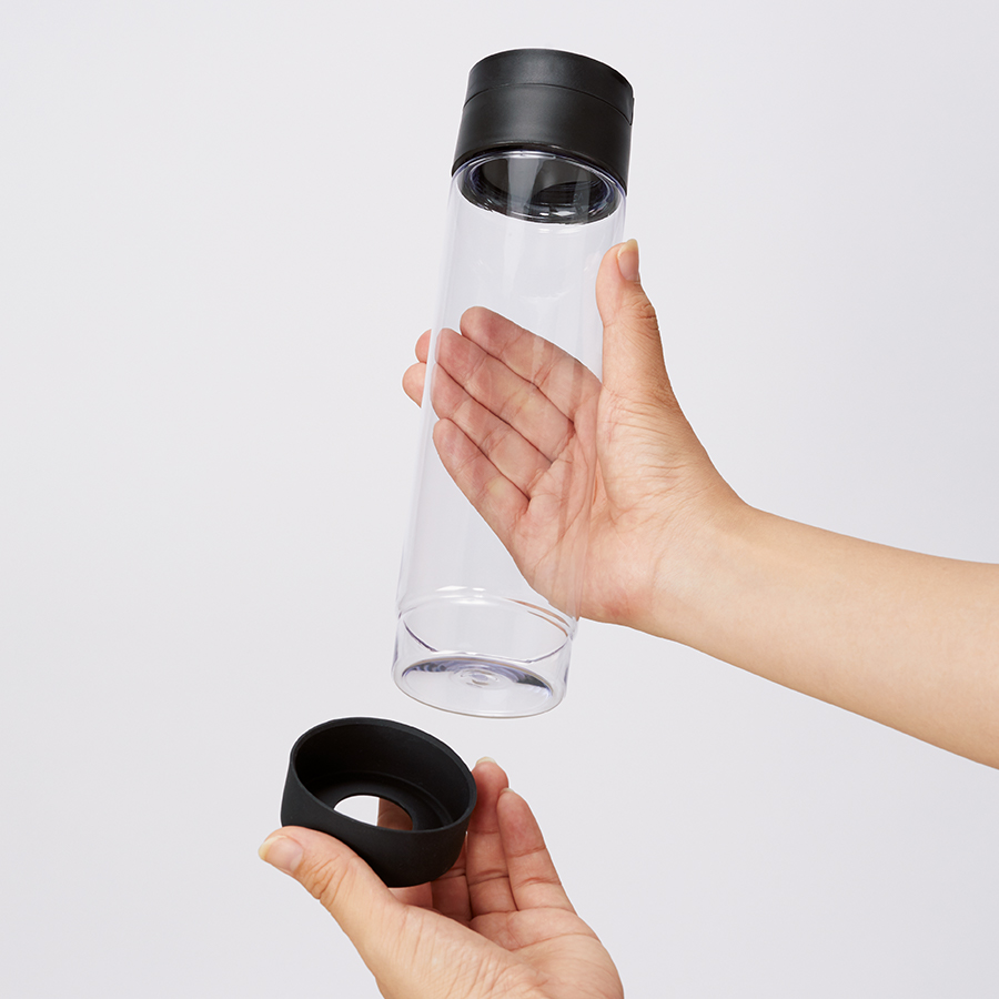 【アウトレット】ハンドル付クリアボトル　550ml