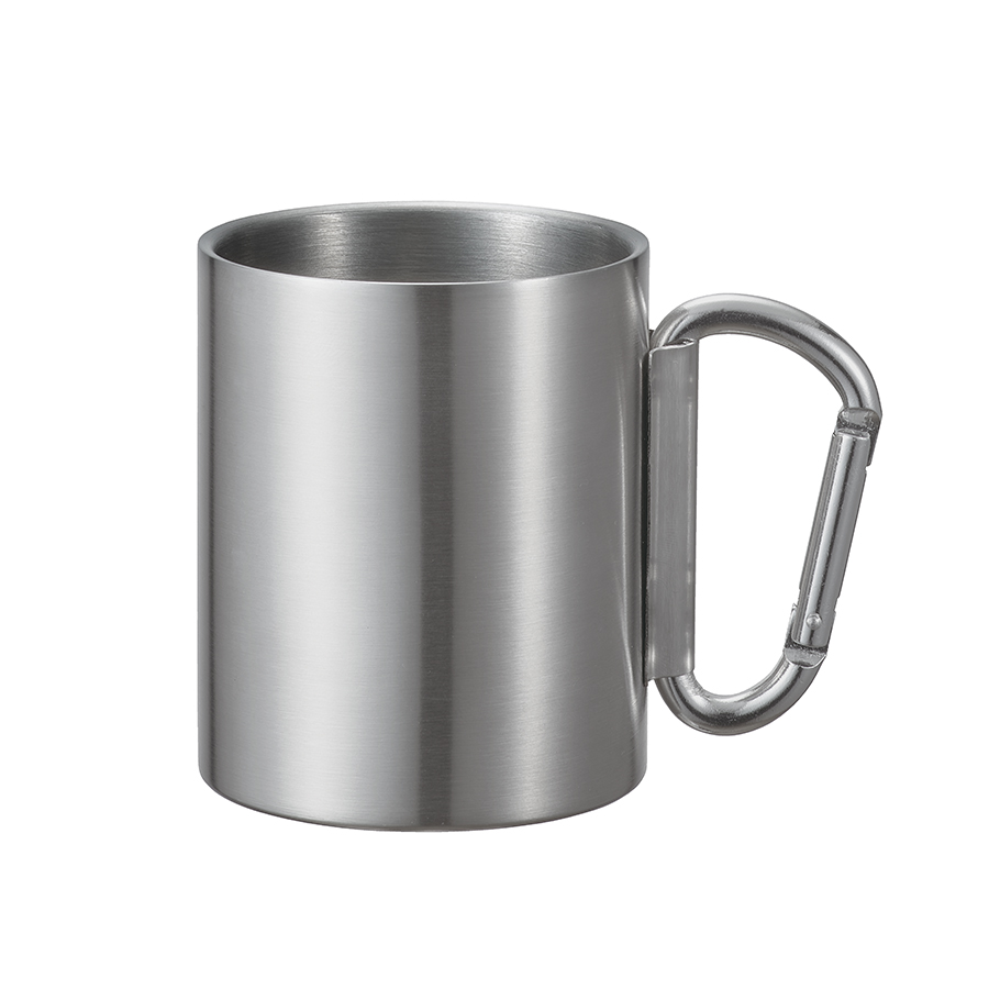 折りたたみカラビナハンドルステンレスマグ