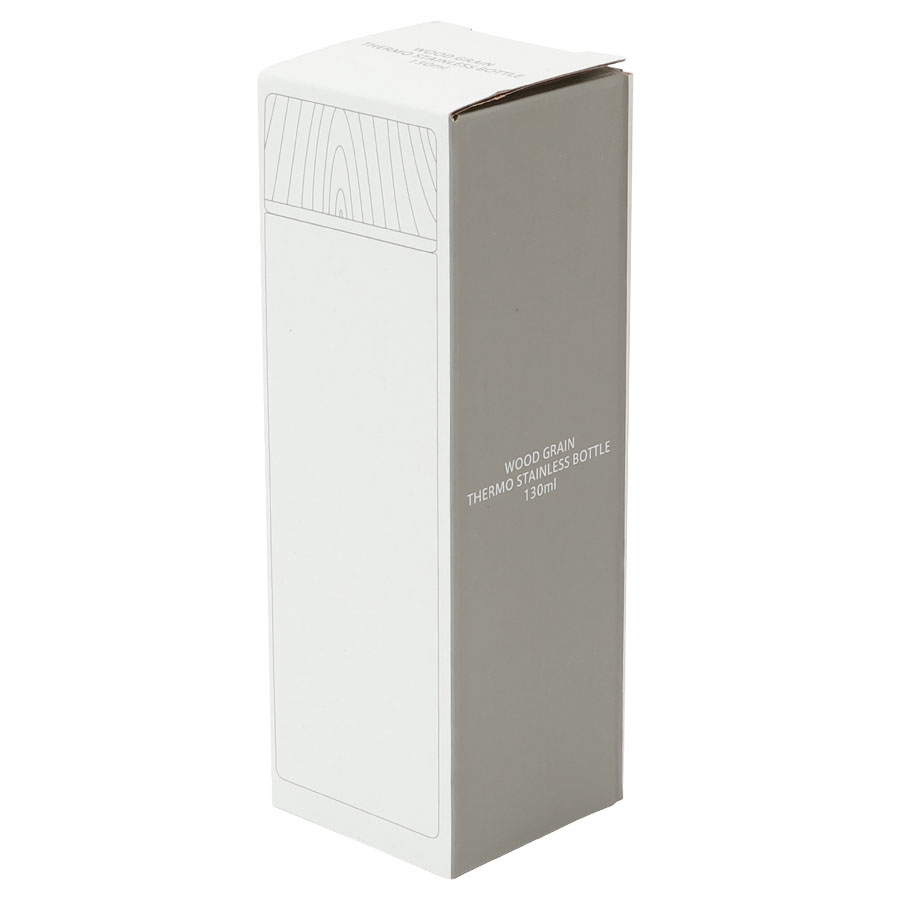 【アウトレット】木目調サーモステンレスボトル　130ml