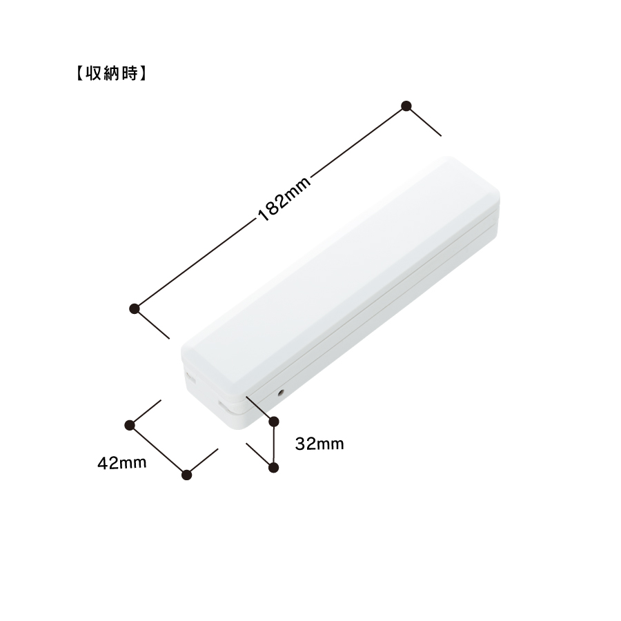 【アウトレット】LEDポータブルデスクライト　スリム