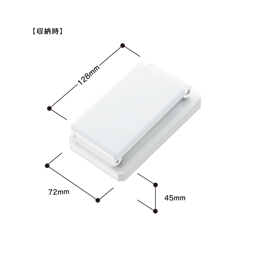 【アウトレット】LEDポータブルデスクライト　ワイド