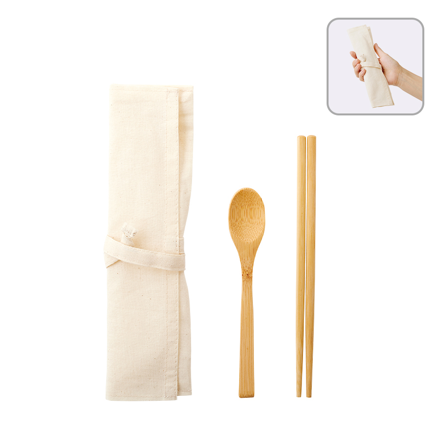 カトラリーセット バンブータイプ（2点）