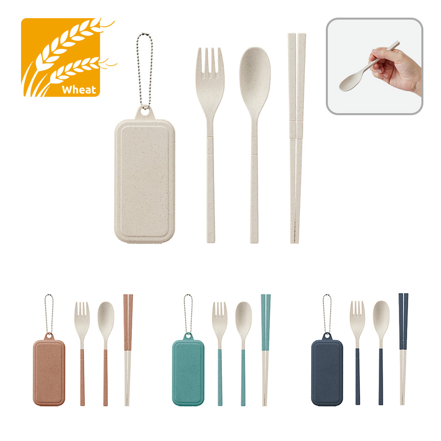 カトラリーセット麦わら入タイプ