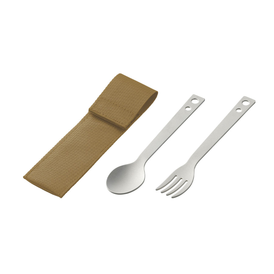 【アウトレット】カトラリーセット　アルミタイプ（2点）