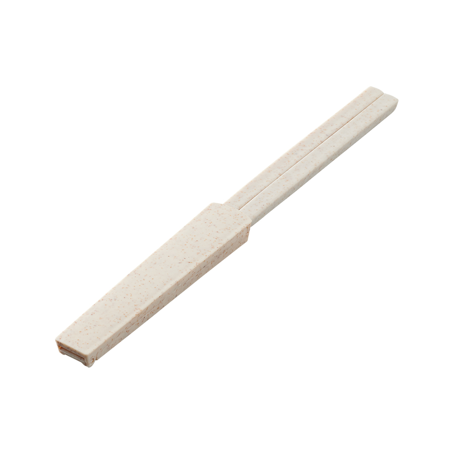 箸キャップ付き箸（バンブーファイバー入タイプ）