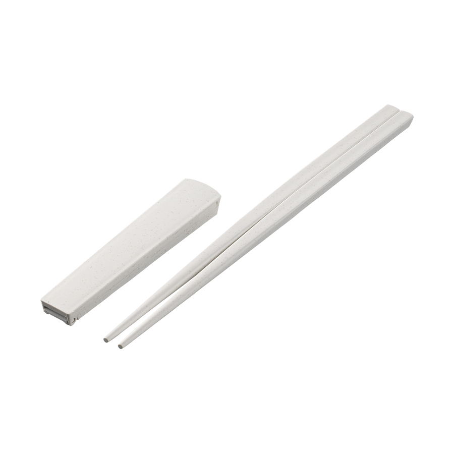 箸キャップ付き箸（バンブーファイバー入タイプ）