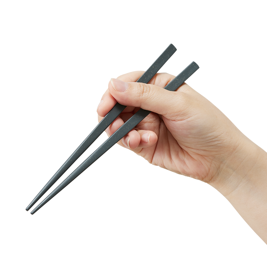 箸キャップ付き箸（バンブーファイバー入タイプ）