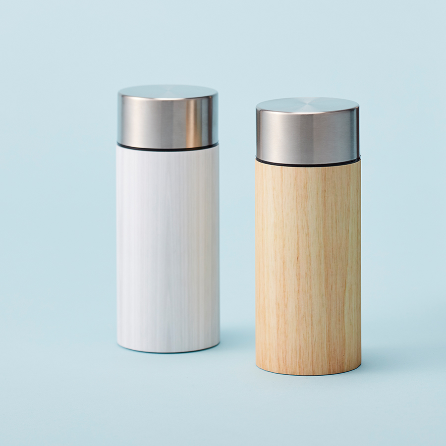 【アウトレット】木目調ボディサーモボトル300ml