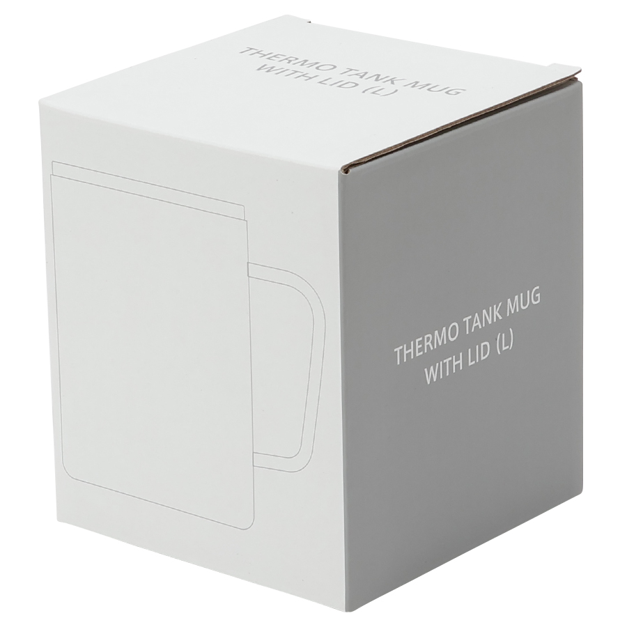 【アウトレット】フタ付サーモタンクマグ（L）
