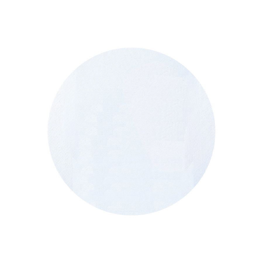 【アウトレット】ソフトマウスパッド　ラウンド　ホワイト