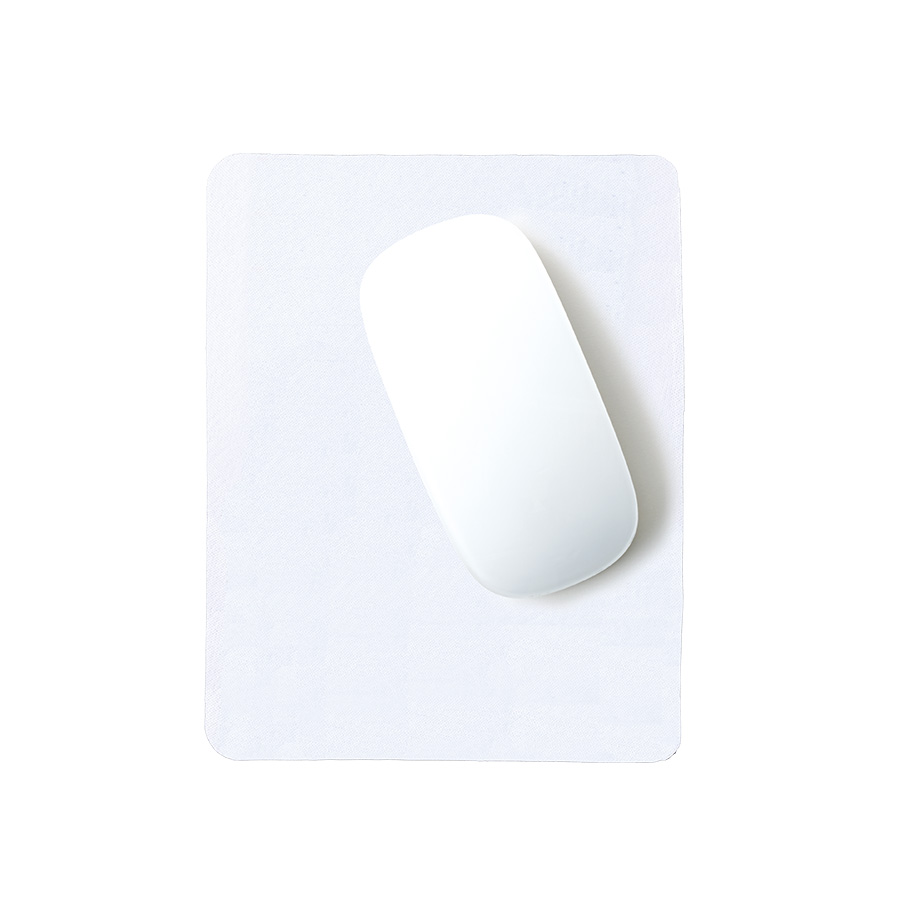 ソフトマウスパッド　スクエア　ホワイト