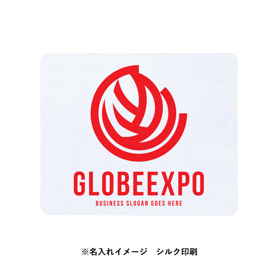 ソフトマウスパッド スクエア　ラージ　ホワイト