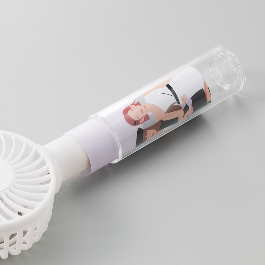 カスタムデザインハンディUSBファン