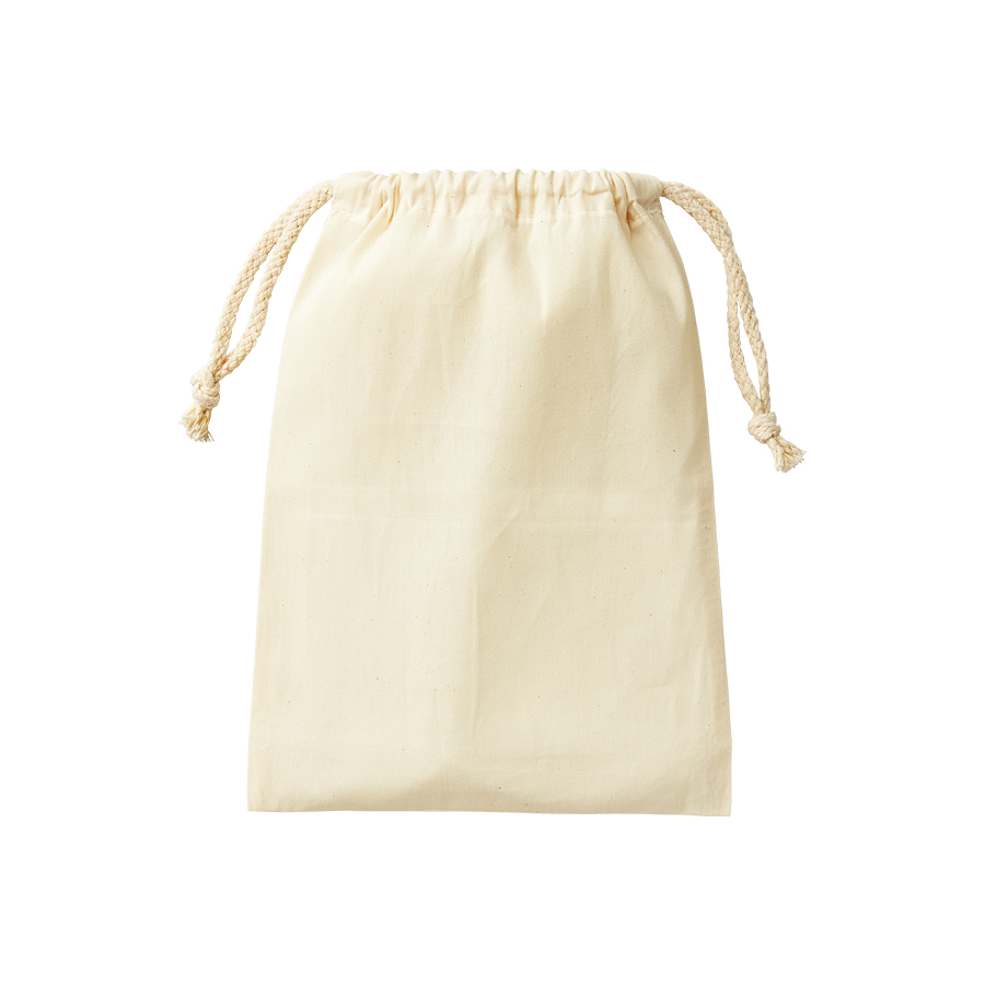 防災緊急6点セット　巾着タイプ　ナチュラル