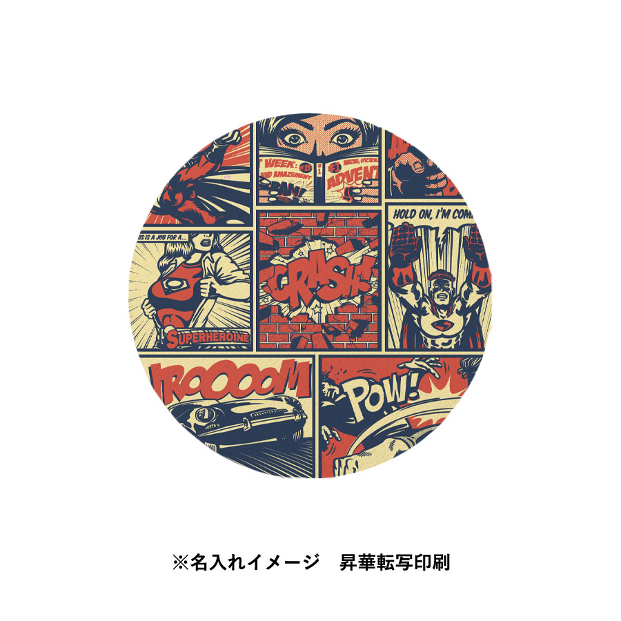 ソフトコースター　ラウンド　ホワイト