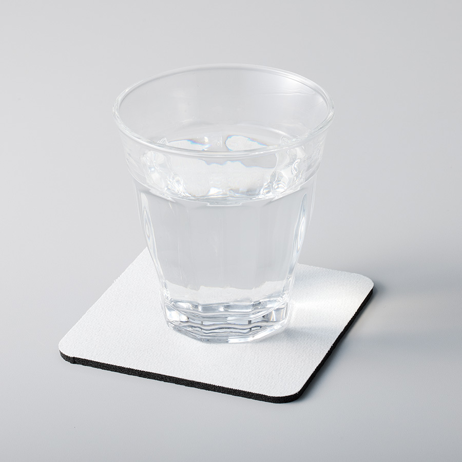 【アウトレット】ソフトコースター　スクエア　ホワイト