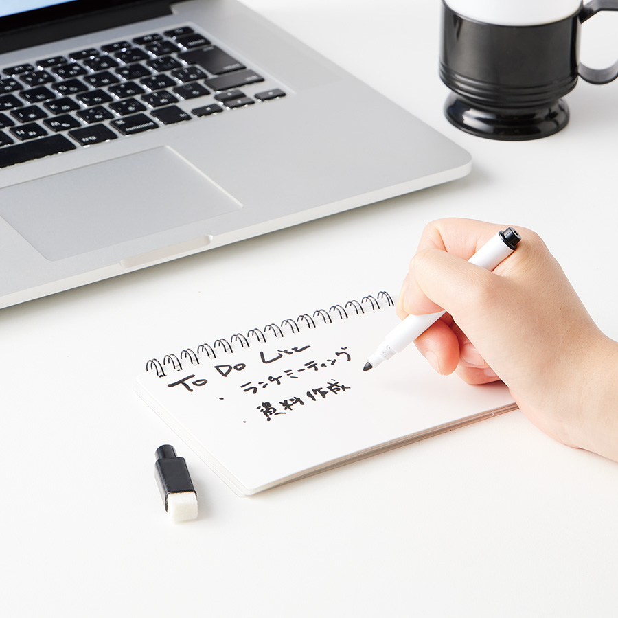 【アウトレット】ホワイトボード型ミニノート