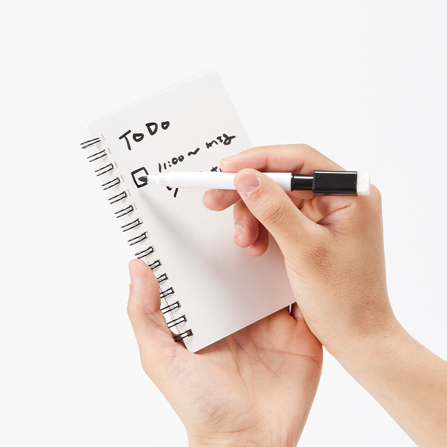 【アウトレット】ホワイトボード型ミニノート