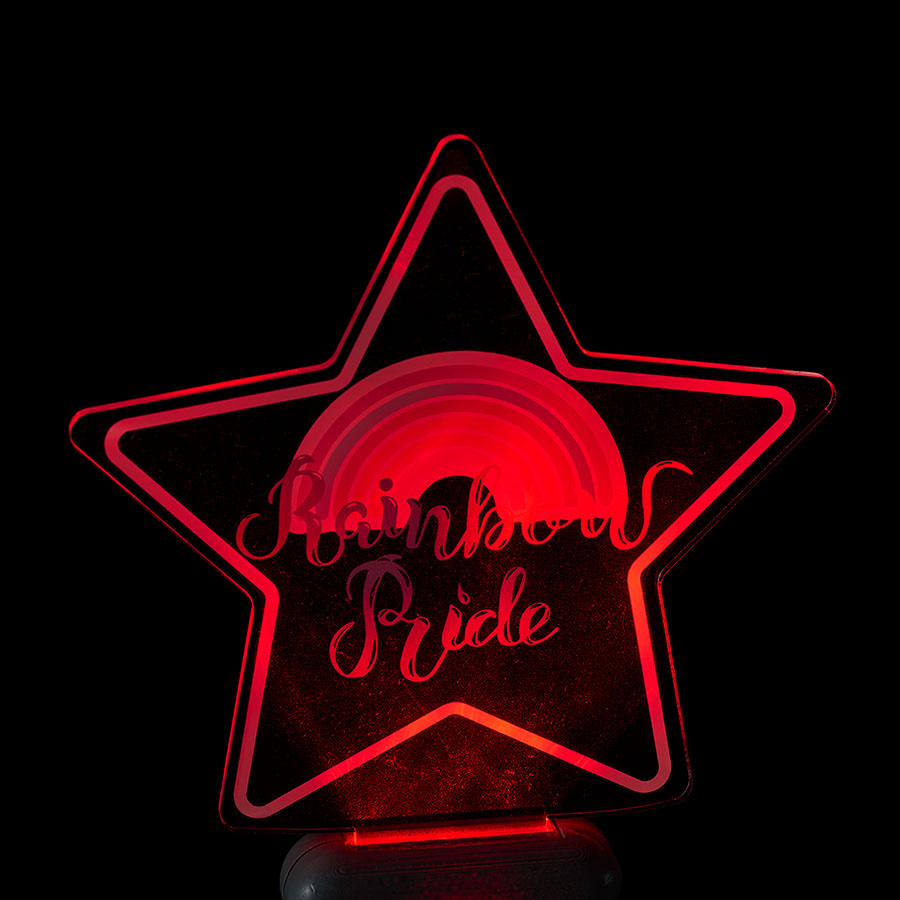 ペンライトグリップ（アクリル板対応）