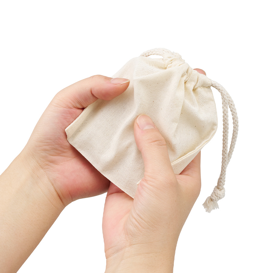 リウォームエコカイロ（巾着付）　ナチュラル