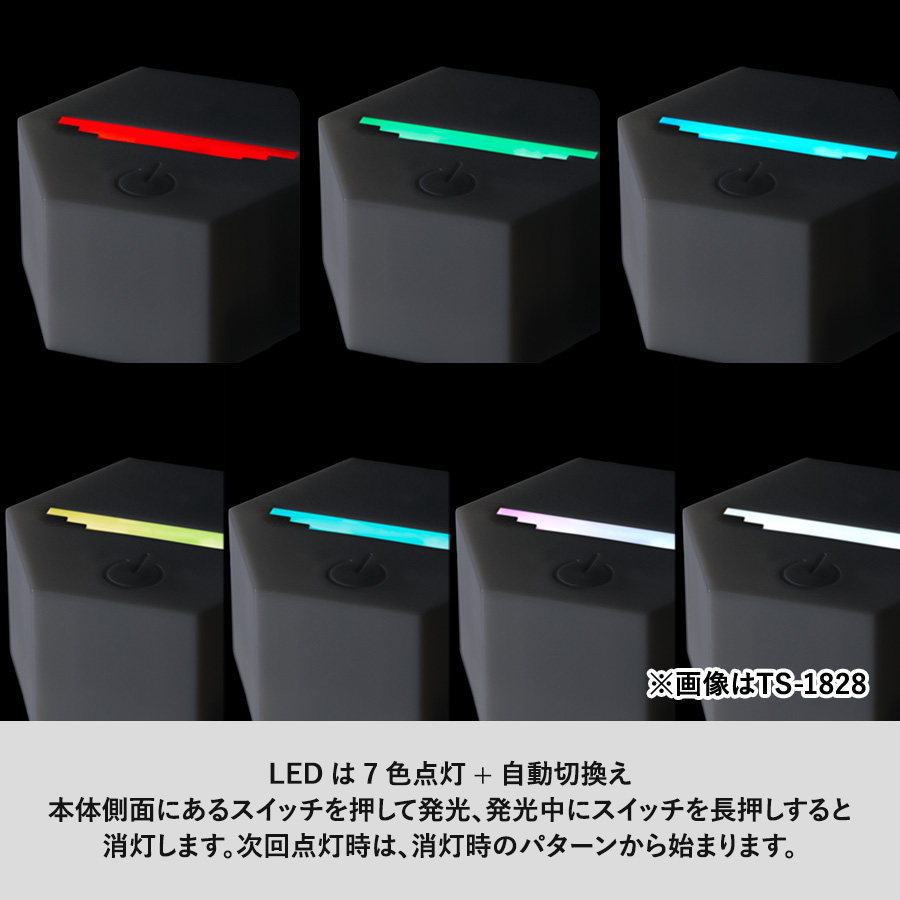 【アウトレット】ライティングスタンドミニ　六角（アクリル板対応）