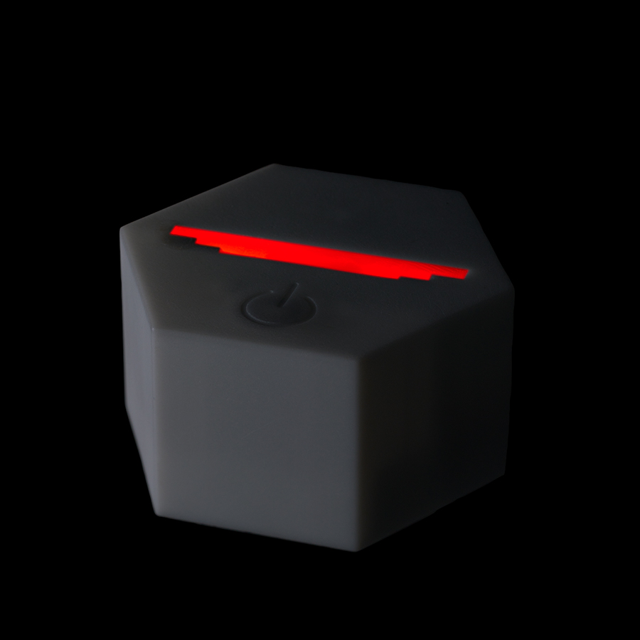 【アウトレット】ライティングスタンドミニ　六角（アクリル板対応）