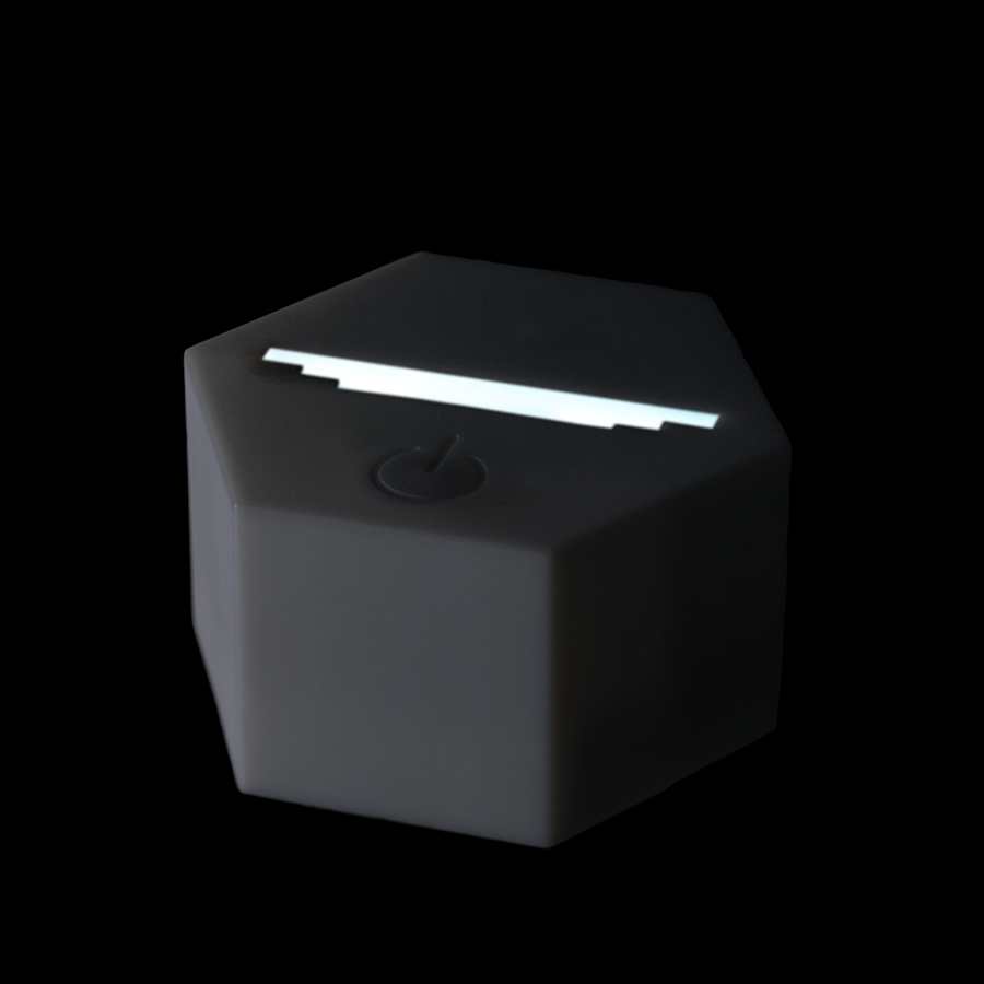 【アウトレット】ライティングスタンドミニ　六角（アクリル板対応）