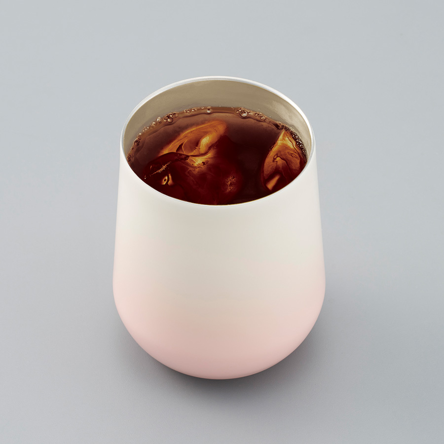 グラデーションサーモラウンドタンブラー