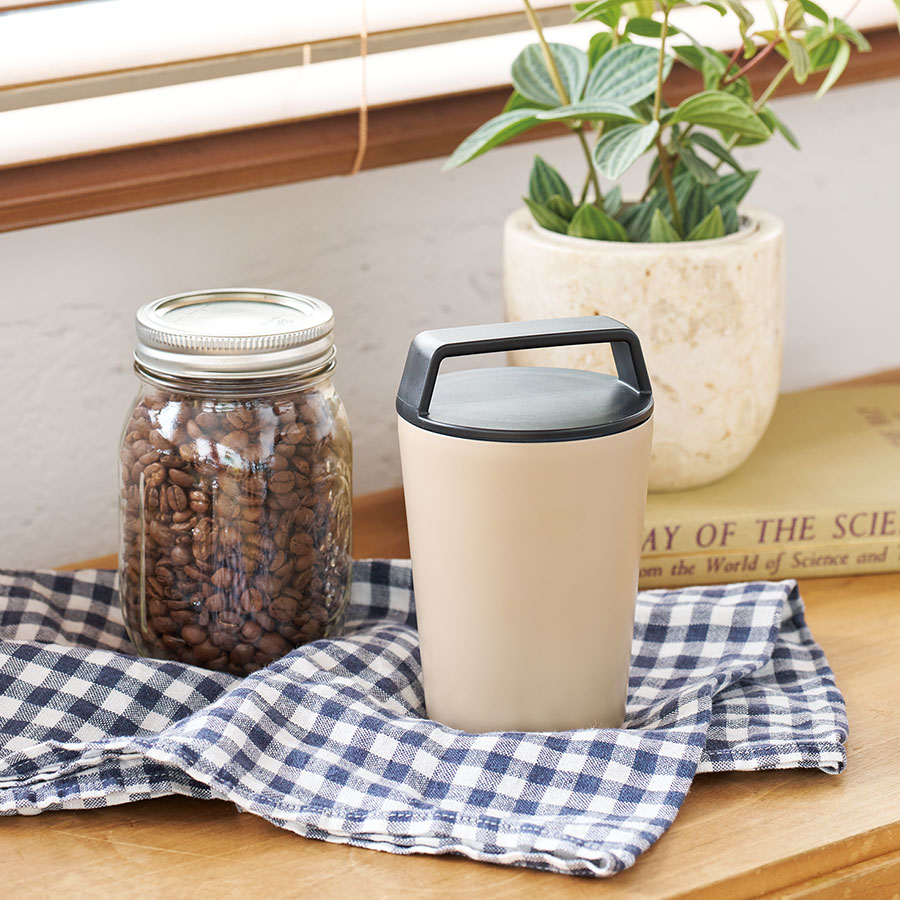 ハンドルサーモステンレスタンブラー320ml