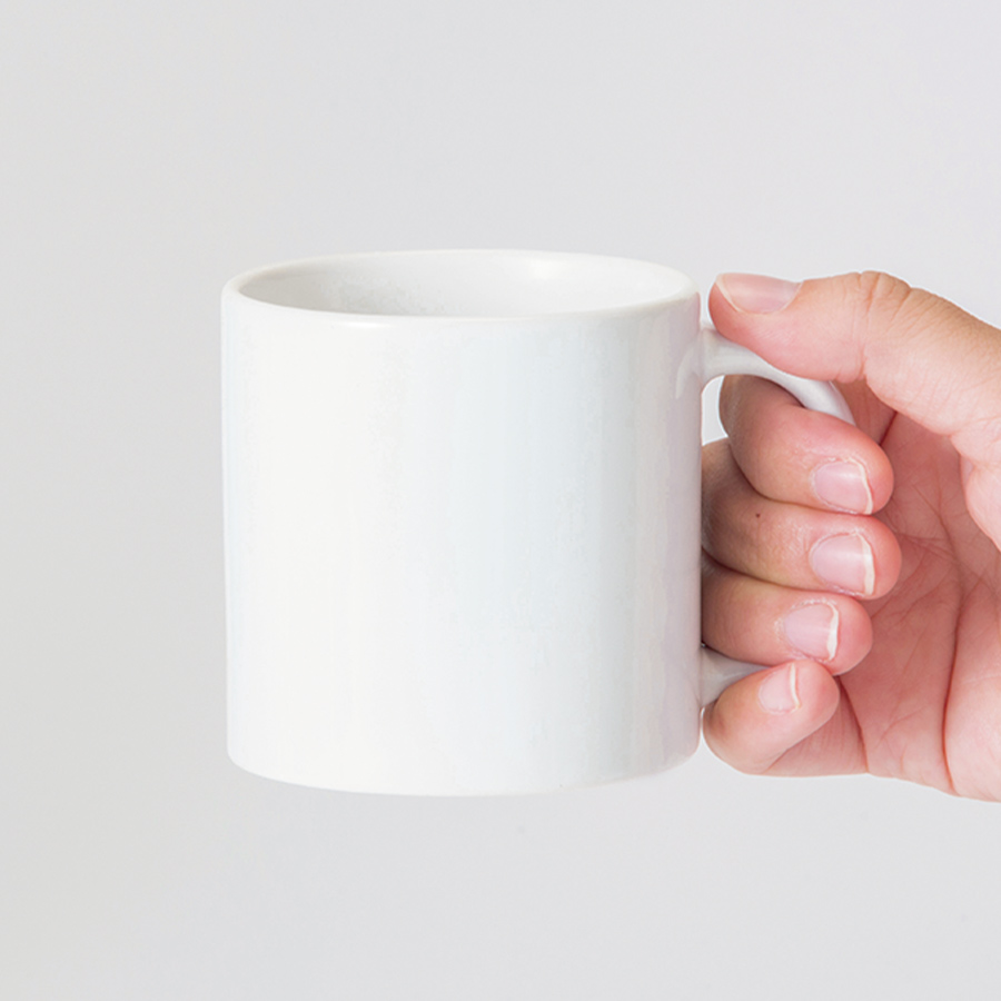 陶器マグストレート（S＋）　ホワイト